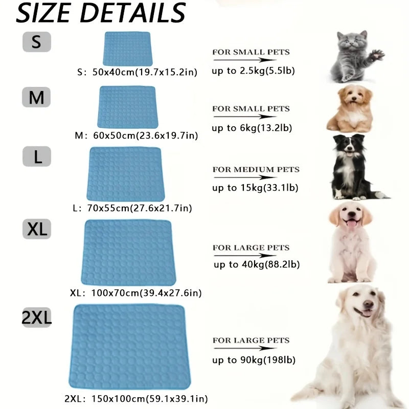 Instant Summer Cooling Pet Mat