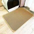 Double-Layer Honeycomb Cat Litter Mat